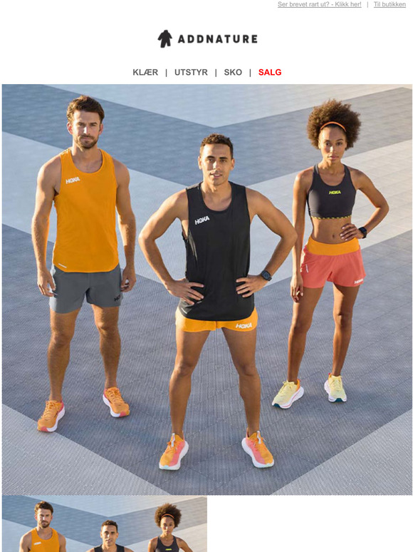 Aktiv sommer med Hoka One One