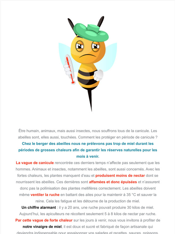 Ca chauffe dans la ruche