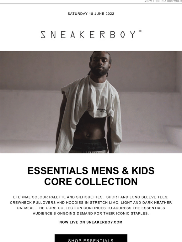 Essentials | MENS & KIDS Core Collection