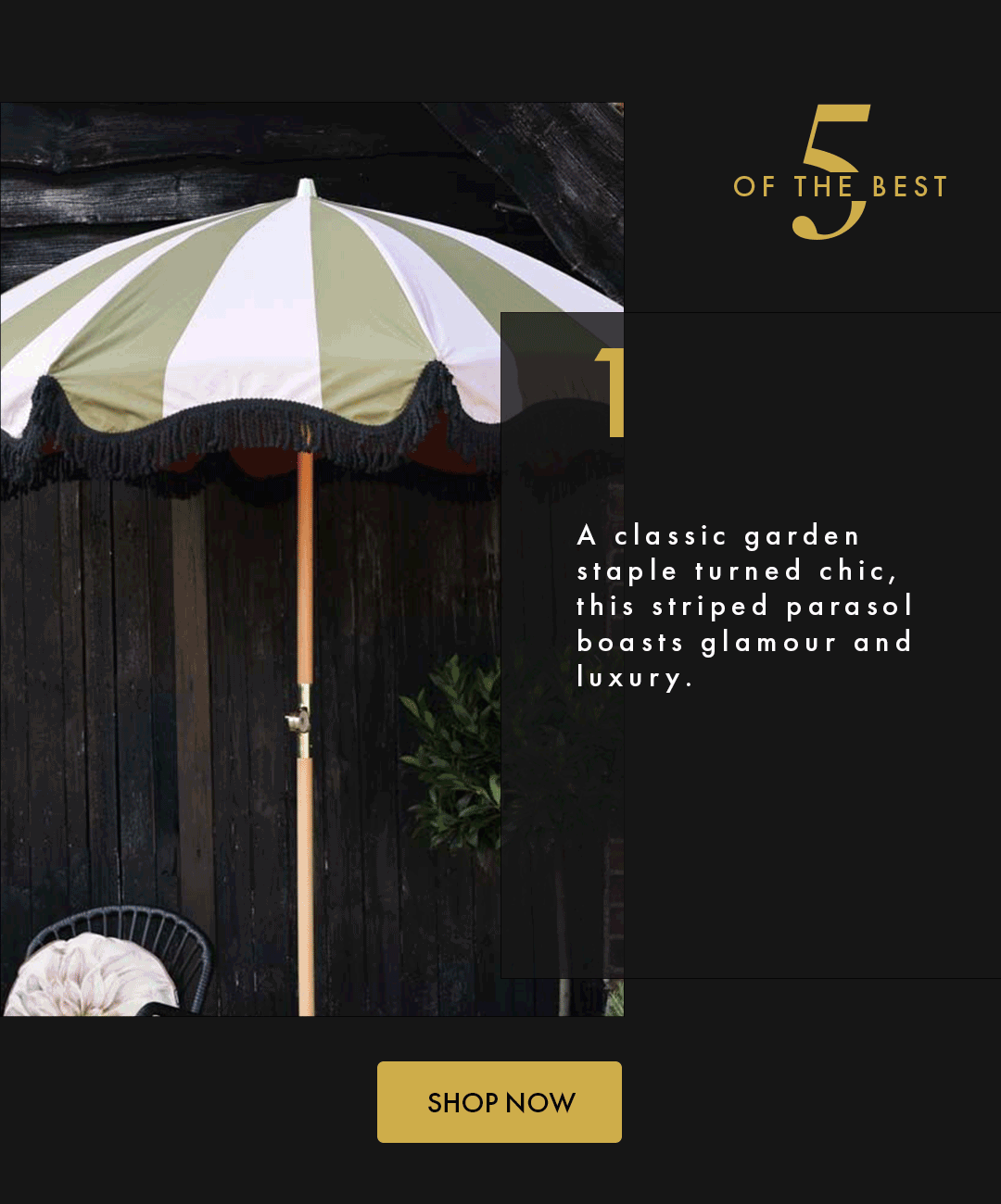 Rockett St 5 Of The Best Garden Parasols Milled