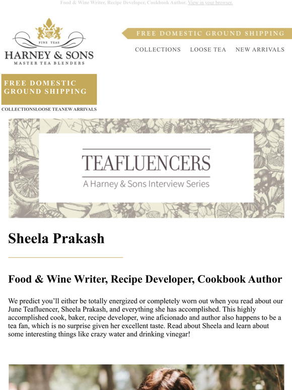 Harney & Sons: Friend, give our elegant ✨HRP Four Teas Gift ...