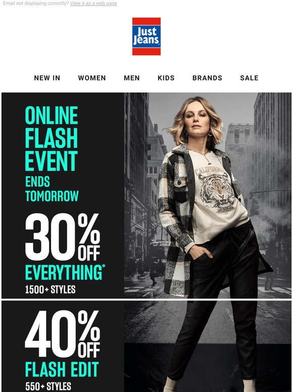 Just Jeans: Need new denim? Shop now 