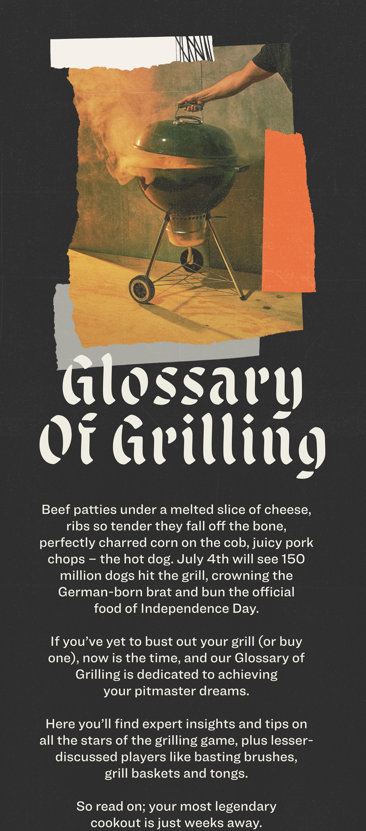 Gear Patrol Glossary of Grilling Everything You Need to Get Fired Up