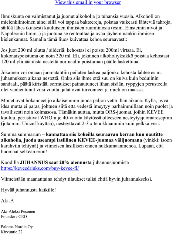 Kuivunut juhannusruusu?