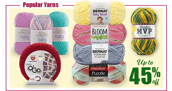 Popular Yarns Up to 45% off