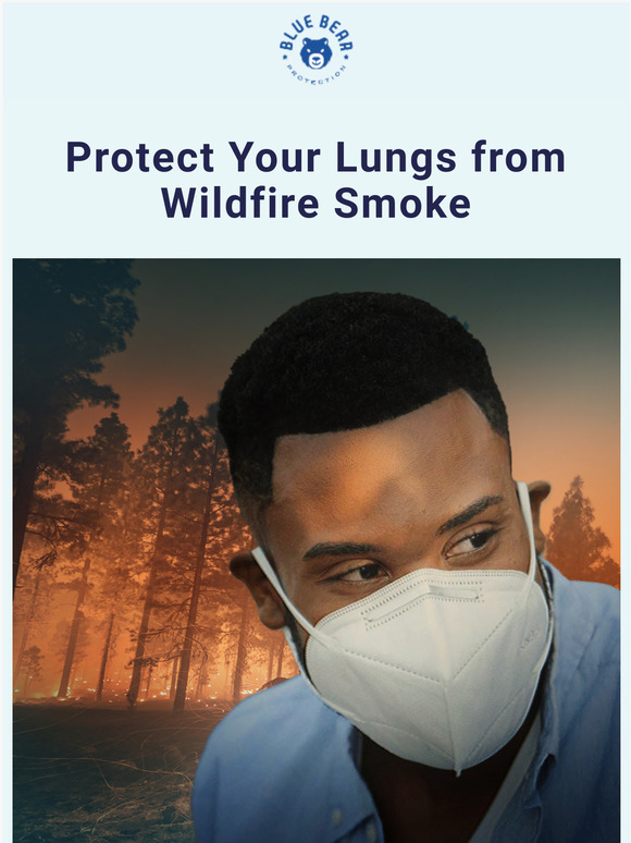 Blue Bear Protection KN95 is 1 Mask For Wildfires Milled