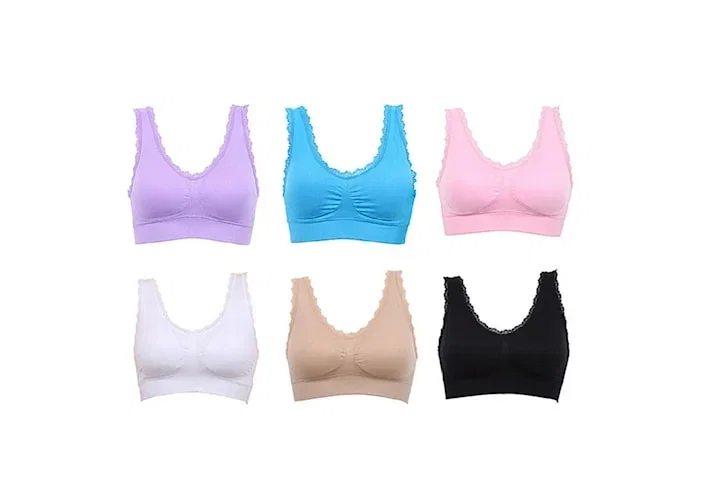 Sömlös bh 3-pack