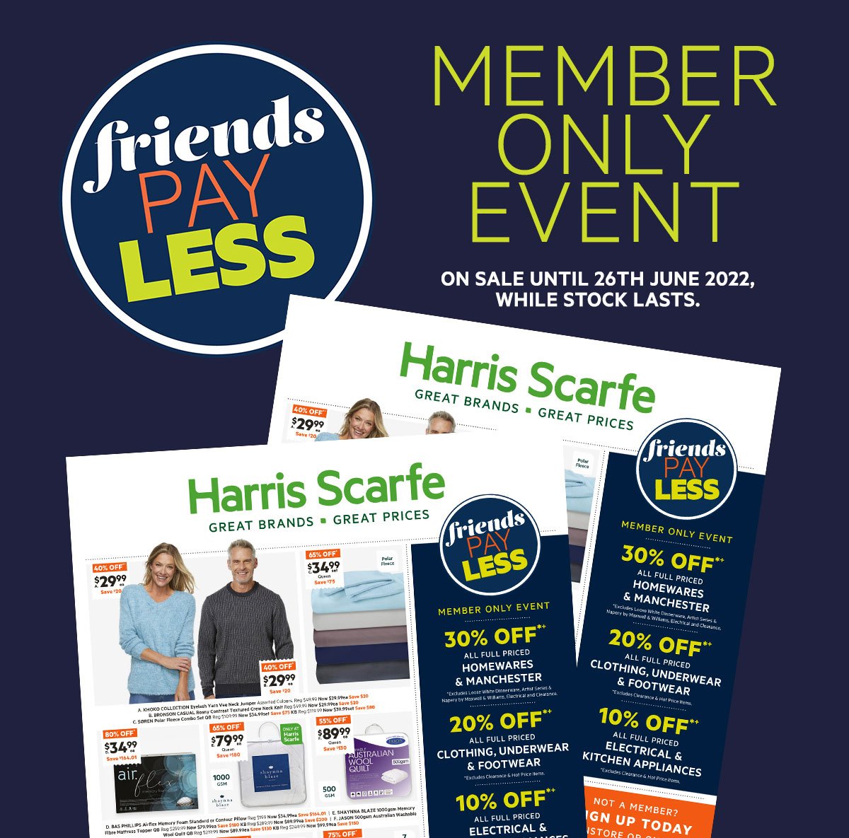 FRIENDS PAY LESS MEMBER EVENT
