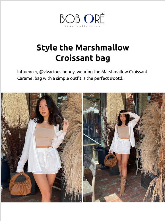 The bag for all! Shop the Marshmallow