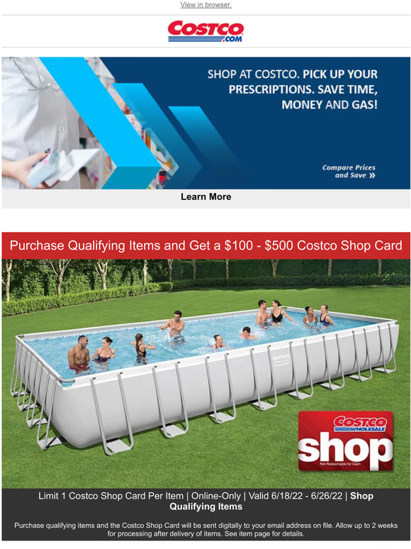 Costco New Costco Shop Card Promotion + Save on Furniture Deals NOW