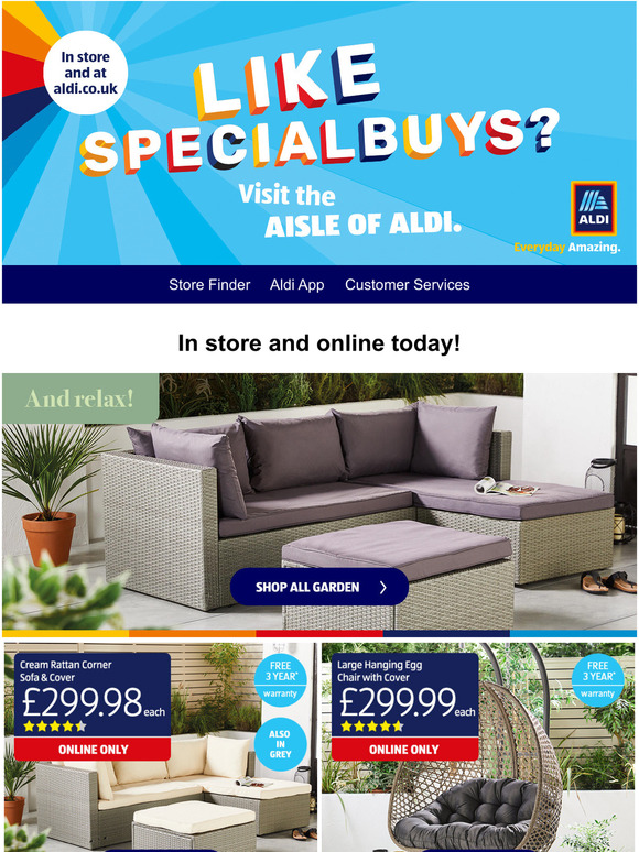 Aldi UK In store and online today at Aldi... Milled