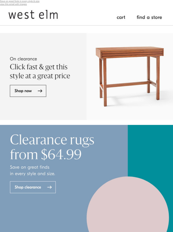 West Elm Email Newsletters Shop Sales, Discounts, and Coupon Codes