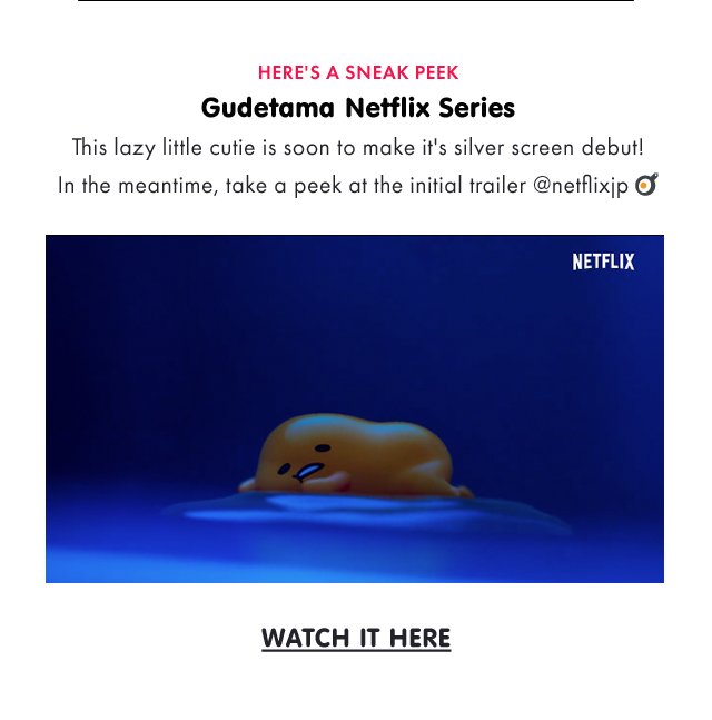 Here's a Sneak Peek | Gudetama Netflix Series