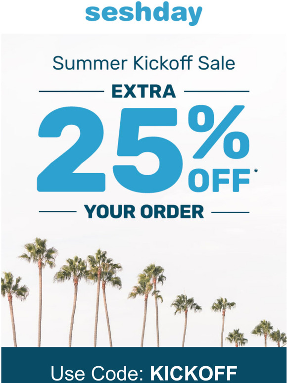 Extra 25% Off | More Sun = More Savings