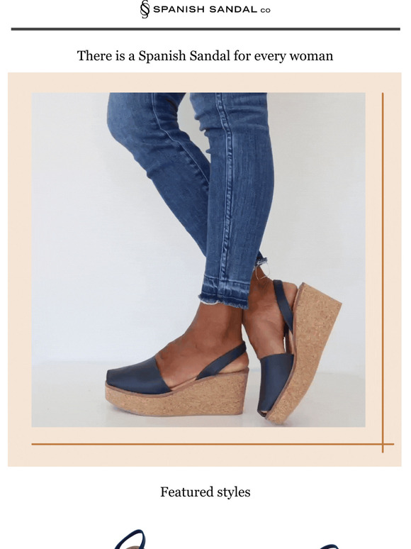 Your new favorite Navy blue sandals 💙