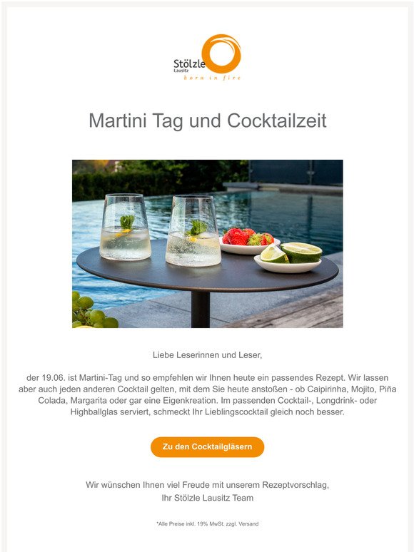 Martini Tag und Cocktailzeit 🍸