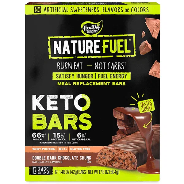 Image of Healthy Delight Nature Fuel Keto Bars 12pk