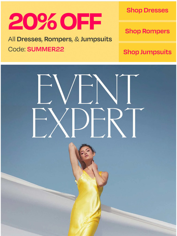 Lulus PSA 20 Off Every Single Dress Milled