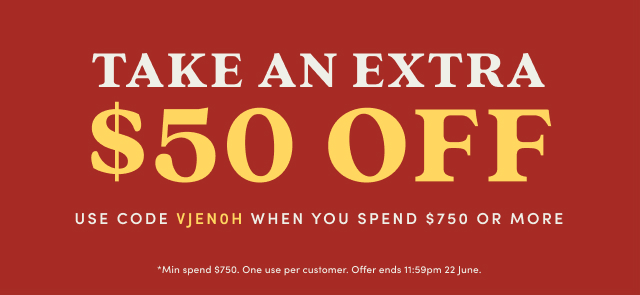 Take an extra $50 off!
