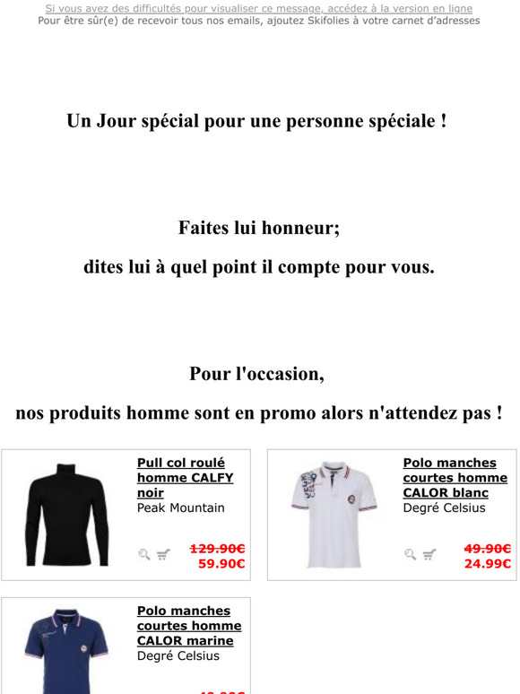 SPECIAL FETE DES PERES - Un cadeau à petit prix pour votre PAPA !