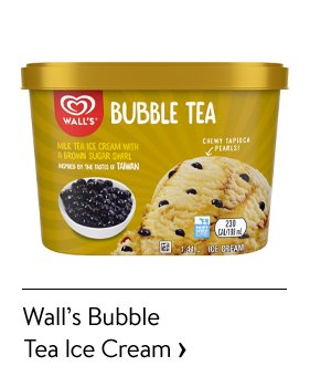 Wall’s Bubble Tea Ice Cream