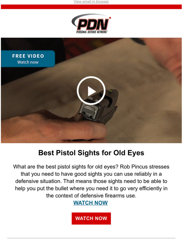 TN Marketing, LLC Best Pistol Sights for Old Eyes Milled