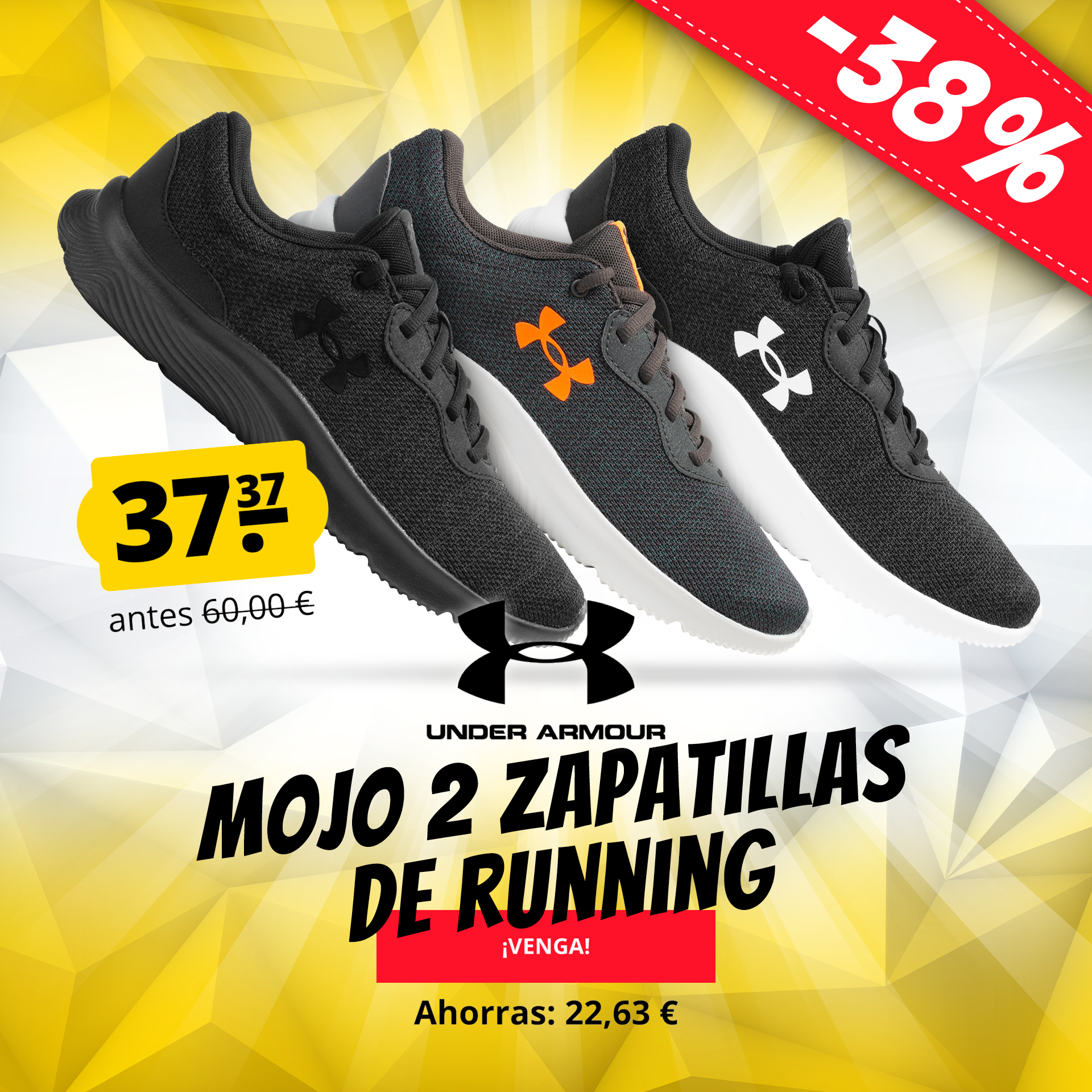 zapatilla under armour mojo