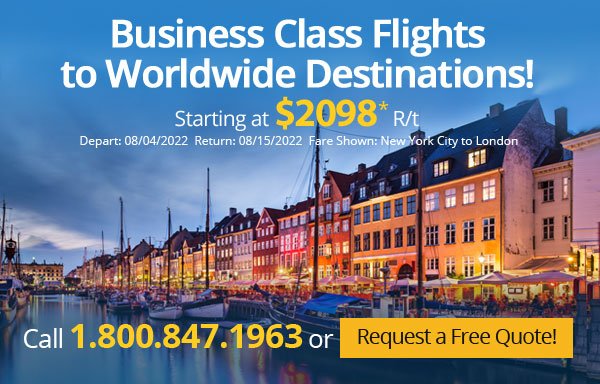International Business Class Flights