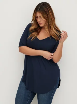 Favorite Tunic - Super Soft Navy