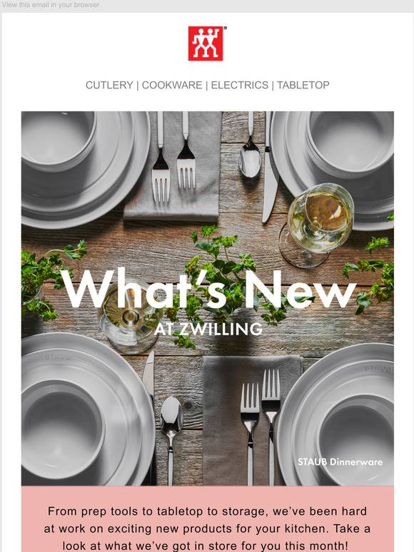 Zwilling June ‘22 What’s New at Zwilling? Open & Find Out Milled
