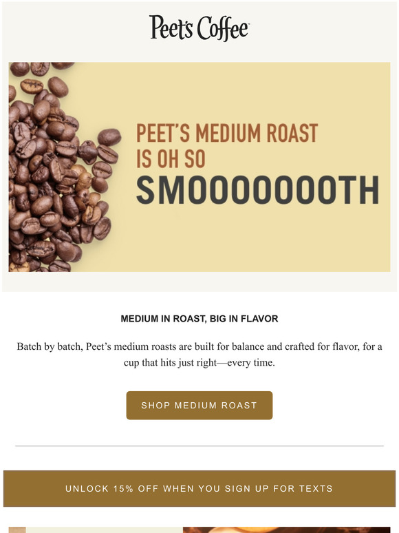Peet's Like a hot knife through butter Milled
