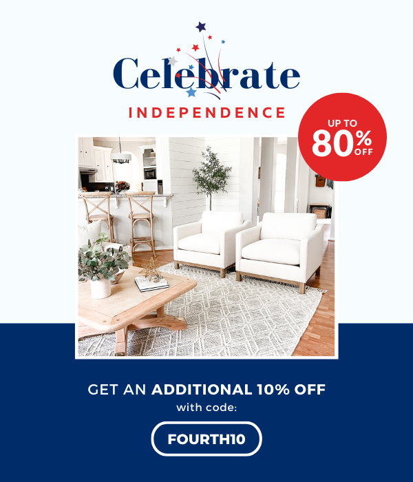 Celebrate Independence! Save up to 80% and get an additional 10% off with code FOURTH10