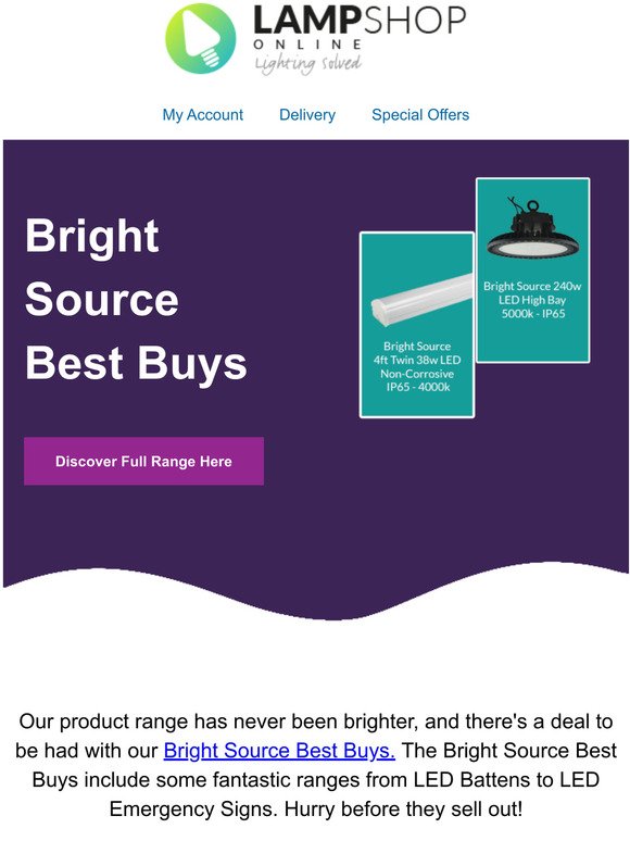 Check out these Bright Source Best Buys...