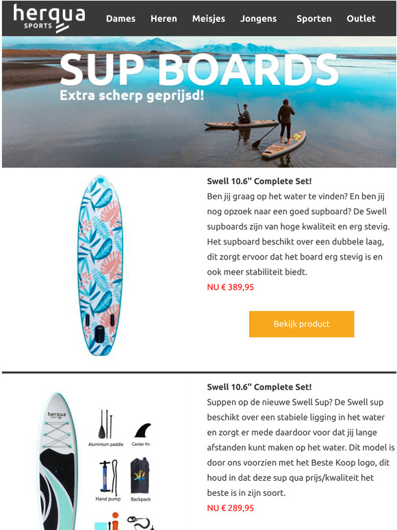 SUPBOARDS EXTRA SCHERP GEPRIJSD🏄