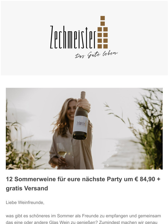 Weine für den Start in Sommer