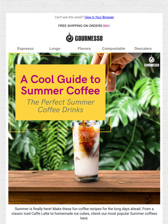 Stay cool with our Favorite Summer Coffees 🧊