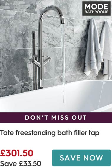 Mode Tate freestanding bath filler tap