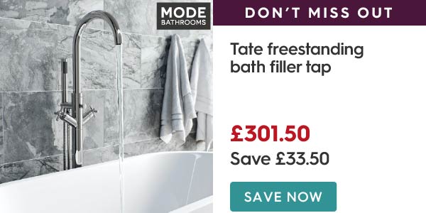 Mode Tate freestanding bath filler tap