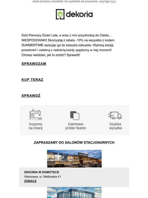Pierwszy Dzień Lata to... NIESPODZIANKI!