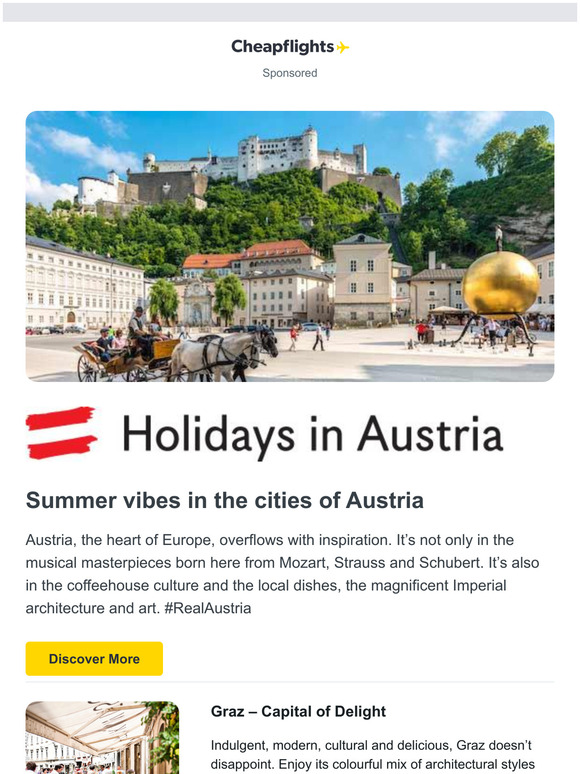 Summer vibes in the cities of Austria