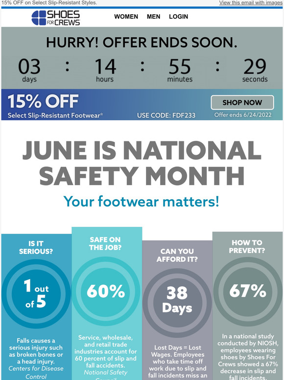 National Safety Month - Work Boots Technology That Keeps You Safe!