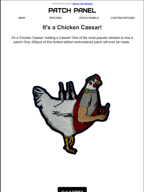 You've had a chicken caesar, but do you have a Chicken Caesar?