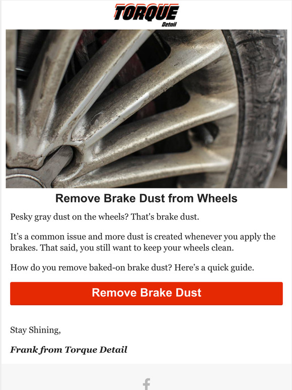 Torque Detail Easiest Way To Clean Brake Dust Off Of Your Wheels