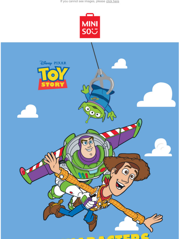 MINISO 🚀OOOHHHH! Toy Story is now at Miniso! Milled