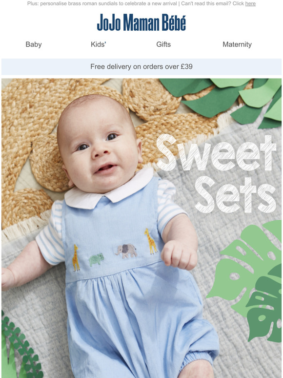 Baby sets too cute to handle...