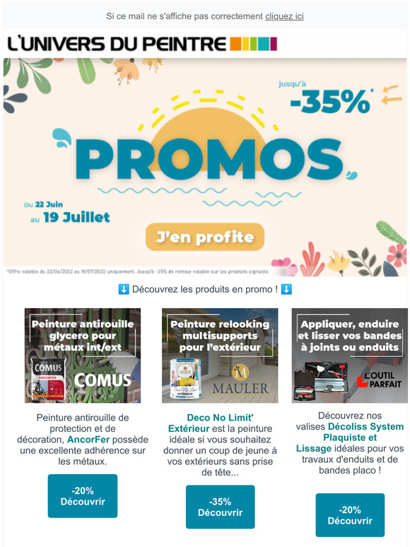 -35%, les Promos d'été sont là !