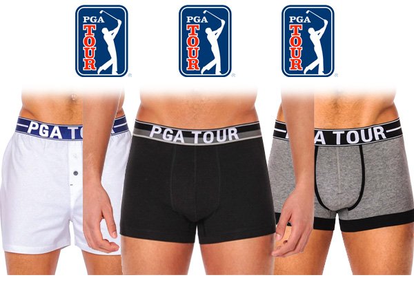 PGA Tour Men's Underwear • On Sale Today