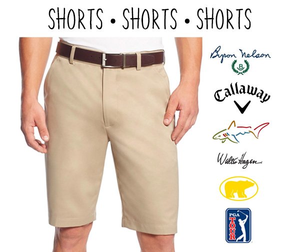 $19 & under! Men's Shorts • 8 Styles • Many Colors • On Sale Today