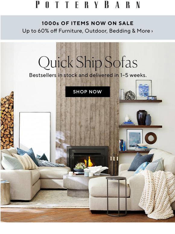 Pottery Barn Email Newsletters Shop Sales, Discounts, and Coupon Codes
