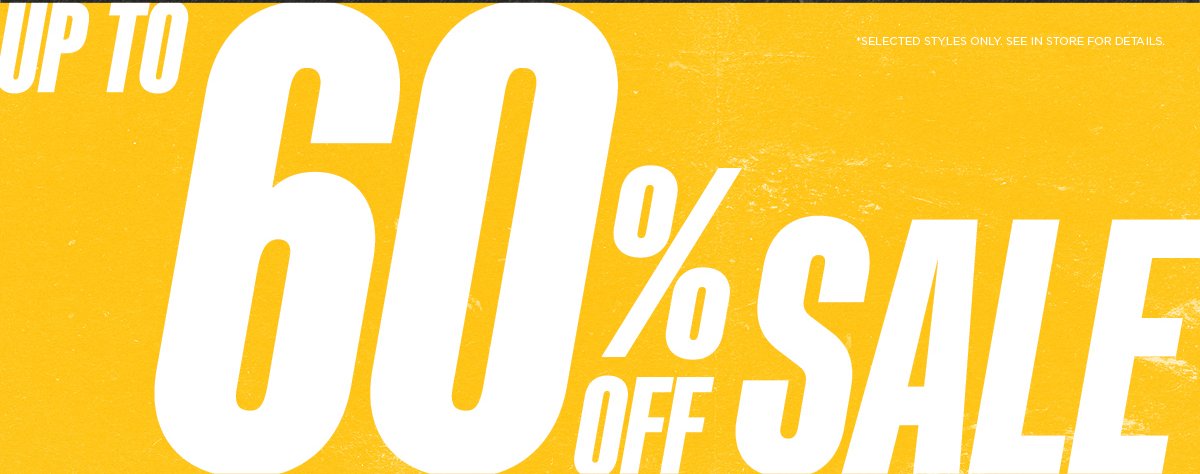 Up To 60% Off Sale
